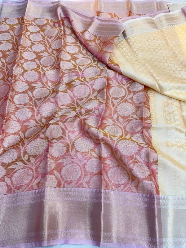 Jyothika Ma'am Inspired Premium Katan Tissue Silk Saree