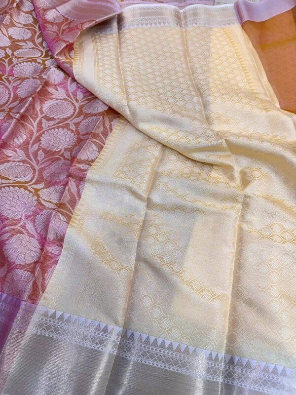 Jyothika Ma'am Inspired Premium Katan Tissue Silk Saree