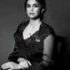 Keerthy Suresh Inspired Premium Organza Silk Saree with Scaleup Crochet Work