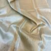 Water Gold colour Malaika Arora Inspired Tissue Silk Saree