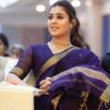 Nayanthara Mam Inspired Soft Katan Silk Saree with Rich Pallu and Blouse