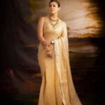 Nayanthra mam inspired Kanjivaram silk double wrapping saree