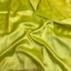 Shivathmika Inspired Green Shade Tissue Silk Saree