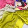 Sreeleela Pushpa2 Inspired Shaded Premium Georgette Silk Saree with Blouse